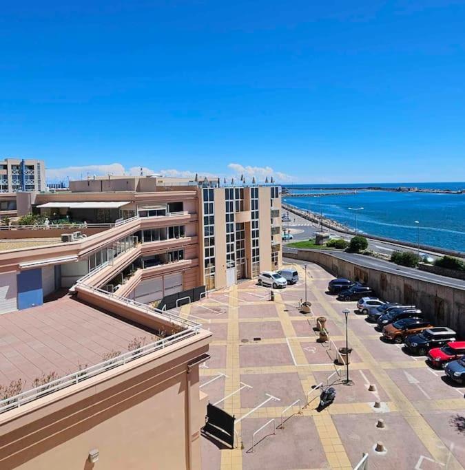 Appartement Terrasse Vue Mer Sète Extérieur photo